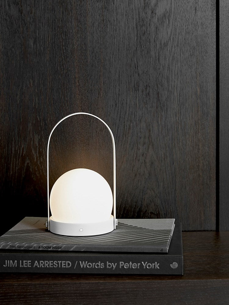 Carrie Table Lamp Portable White