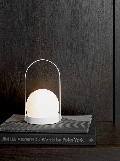 Carrie Table Lamp Portable White