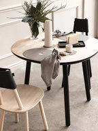 Naive dining table D1100, natural ash