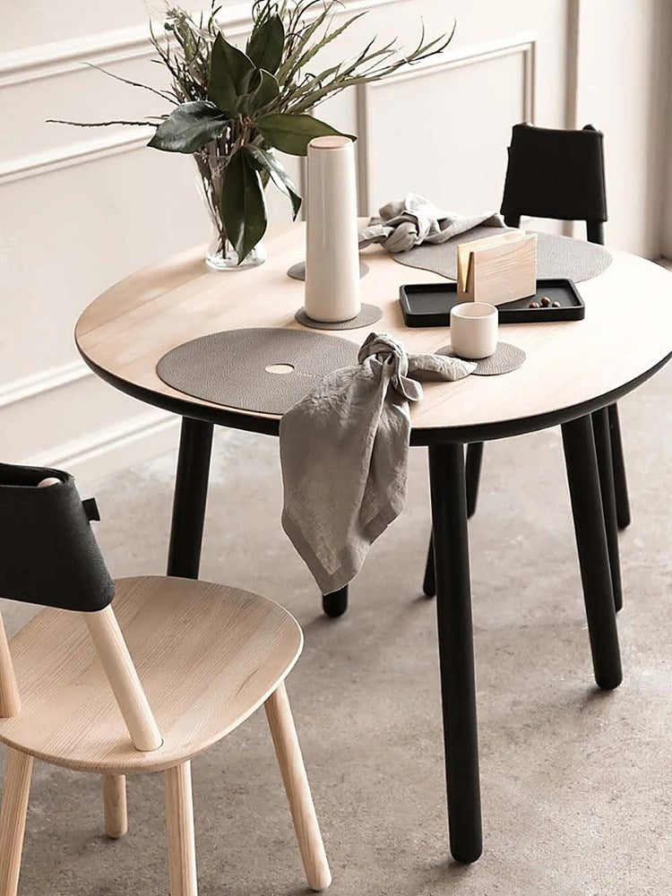 Naive dining table D1100, natural ash