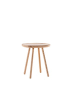 Naive side table, square D450, natural ash **