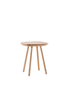 Naive side table, square D450, natural ash **