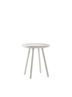 Naive side table, square D450, white **