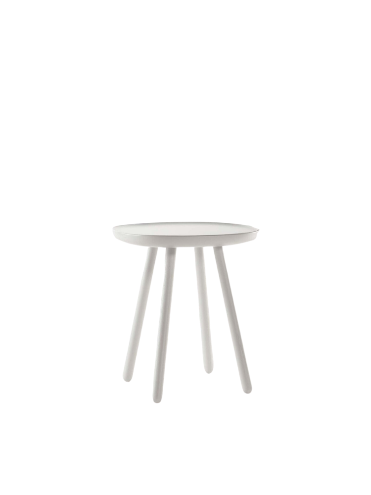Naive side table, square D450, white **