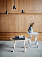 Naive side table, square D450, white **