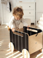 Toy Chest on Wheels - BLACKBOARD