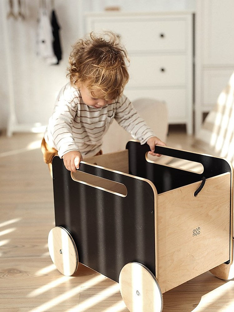 Toy Chest on Wheels - BLACKBOARD