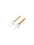 Torch hooks, white 2pcs