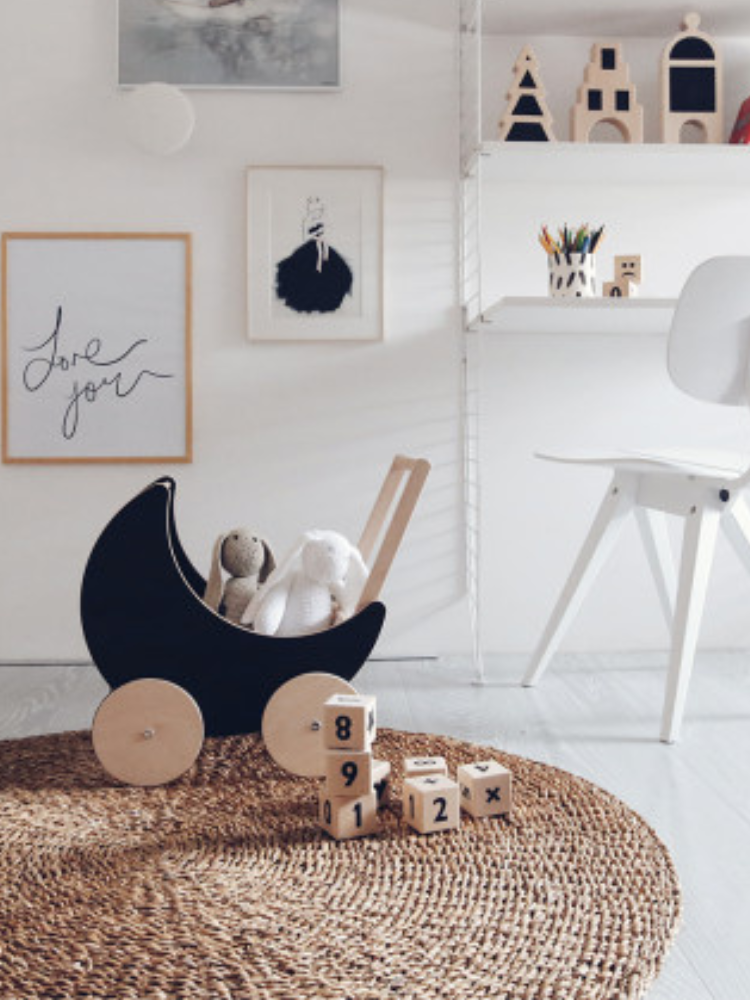Toy Pram - BLACKBOARD