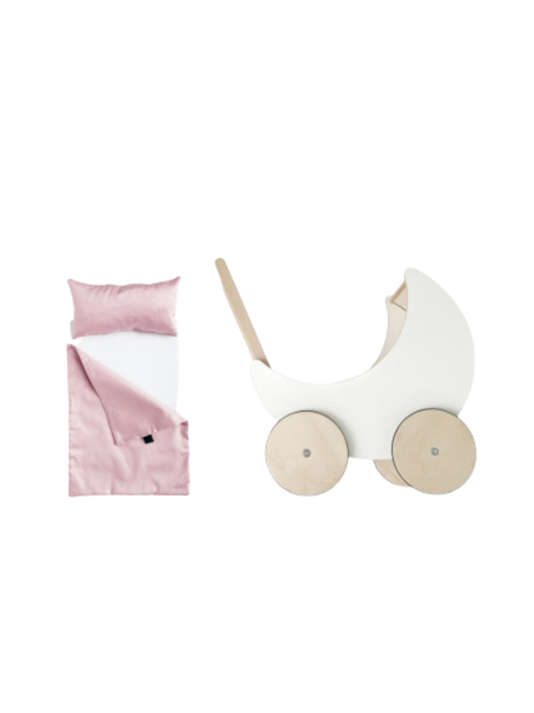 Toy Pram Bedding Set - Sweet Dreams