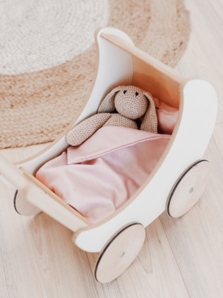 Toy Pram Bedding Set - Sweet Dreams