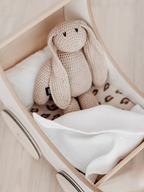 Toy Pram Bedding Set - Leopard