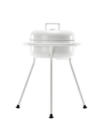 Koro Charcoal BBQ - White
