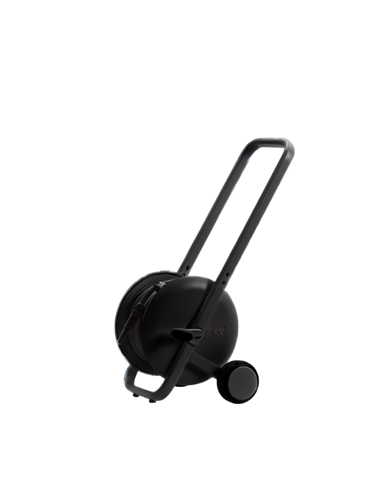 TASMAN Hose Trolley 50m - Black