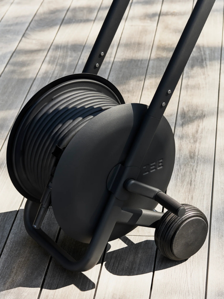 TASMAN Hose Trolley 50m - Black