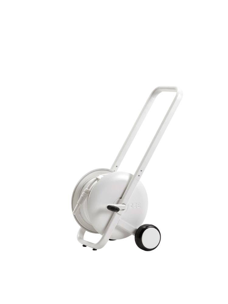 TASMAN Hose Trolley 50m  - White